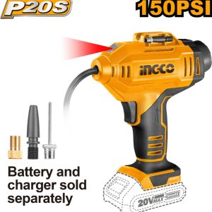 COMPRESOR INFLADOR PISTOLA 20V CACLI2018