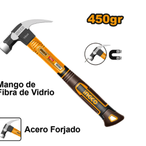 MARTILLO CARPINTERO MAGNETICO 450GR HCH81016