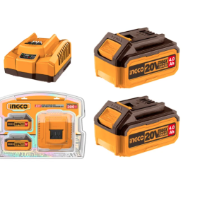 SET 2 BATERIAS 4AH Y CARGADOR 20V FBCPK1424