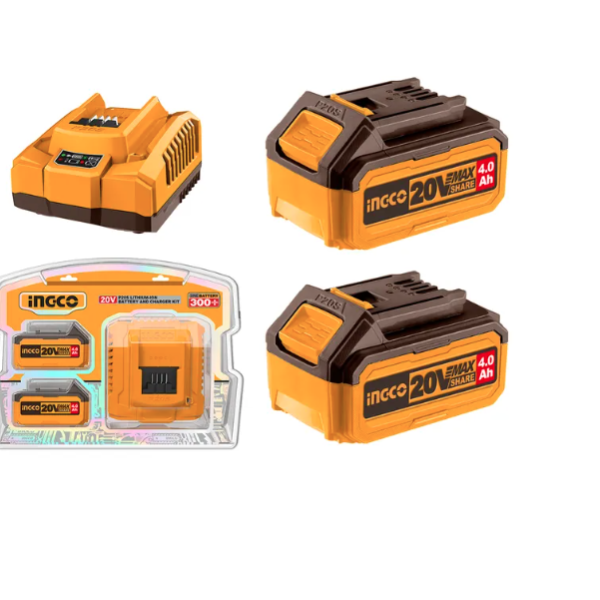 SET 2 BATERIAS 4AH Y CARGADOR 20V FBCPK1424