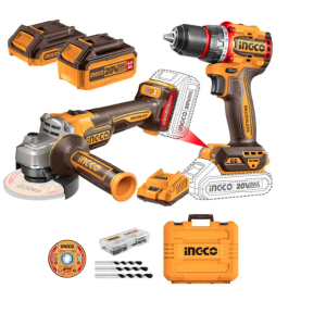 SET TALADRO Y ESMERIL 20V +2 BAT Y CARG. CKLI20273