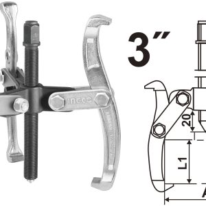 EXTRACTOR DE POLEA 3 MORDAZAS 3" HGP08033