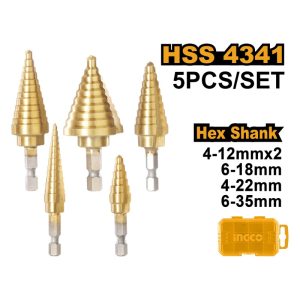 BROCA ESCALONADA JGO 5PZS AKSDS2051