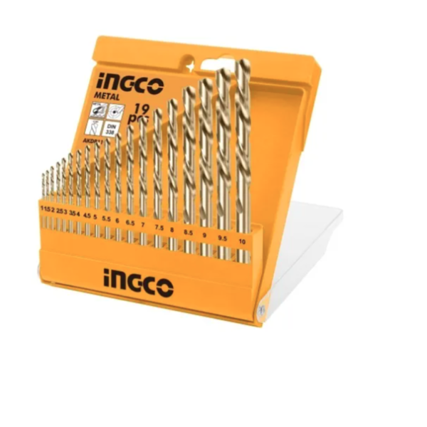 SET BROCAS PARA METAL 19PZS 1-10MM AKDB1195