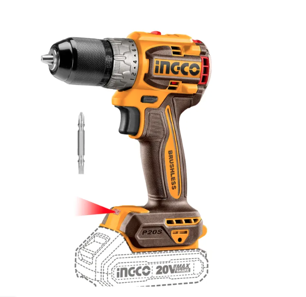 TALADRO ATORNILLADOR INDUST 20V 13MM S/BAT NI CARG. CDLI206021