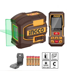 SET NIVEL LASER 0-35M MEDIDOR DE DISTANCIA 0-70M COSLL0401