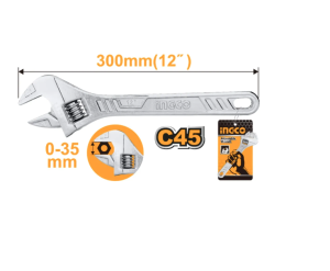 LLAVE AJUSTABLE 300MM/12" HADW131122
