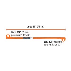 GRIFA DOS TOMAS TRUPER 3/4-1/2-5/8" GRT-21
