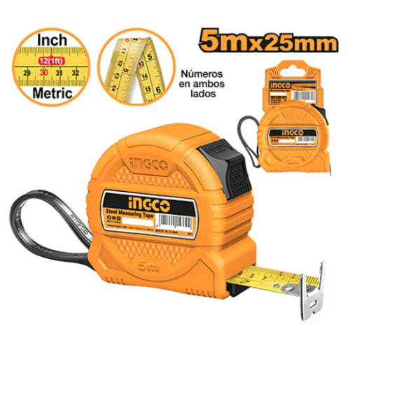 HUINCHA METRICA 25MM X 5M HSMT39525