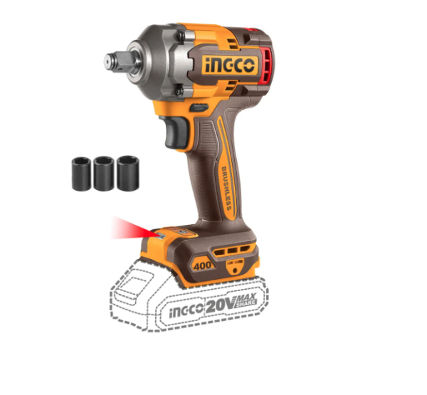 PISTOLA DE IMPACTO INAL. 20V 1/2" 400NM CIWLI20401