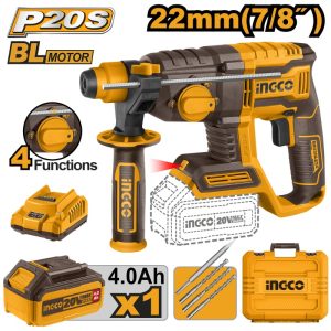 ROTOMARTILLO INALAM. 20V 1BAT 4AH Y CARG. CRHLI202081