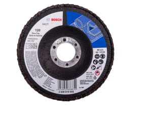 DISCO TRASLAPADO FLAP BOSCH GRANO 120 2608619909