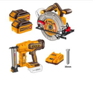 SET SIERRA CIRCULAR CLAVADORA 35MM 2BAT Y CARG. COSLI240866