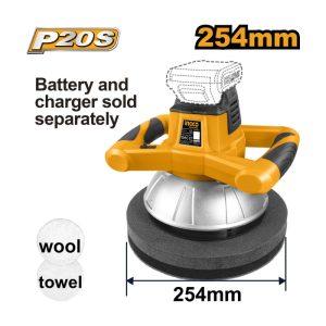 PULIDORA INGCO ORBITAL INAL. 20V S.BAT NI CARG. COPLI2001