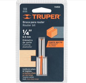 FRESA RECTA DE DOS FILOS 1/4X1 BROU-R214L