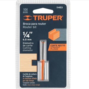 FRESA RECTA DE DOS FILOS 1/4X1 BROU-R214L