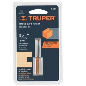 FRESA RECTA DE DOS FILOS 5/16XA BROU-R2516