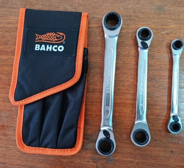 JUEGO DE LLAVES CORONA CORONA BAHCO 3 PZS S4RM3T