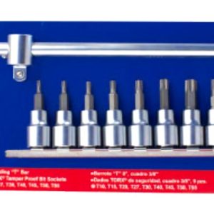 LLAVE DADO CROSSMAN TAMPER TORX JUE 10PZS 87-051