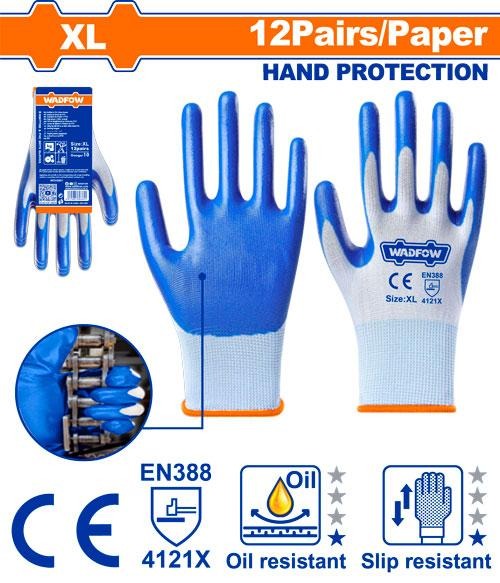GUANTES DE NITRILO PAR XL WGV2801