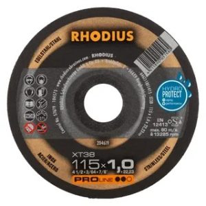 DISCO DE CORTE XT38 PROLINE II 4 1/2" RHODIUS 204619
