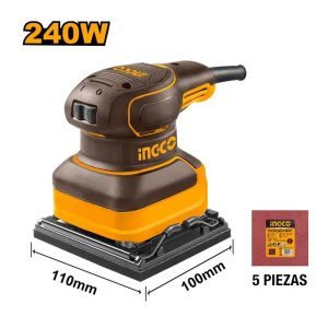 LIJADORA ORBITAL 240W / 110X100MM PS416