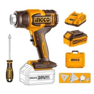PISTOLA DE CALOR + BAT4AH CARG. 300/550G HGLI20065