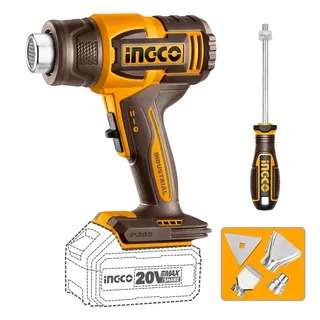 PISTOLA DE CALOR INALÁMBRICA 300/550 G 20V HGLI2006