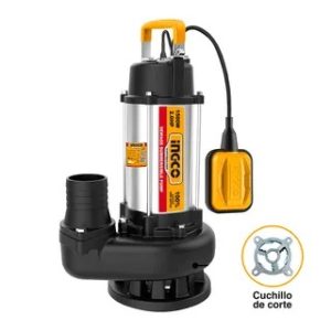 BOMBA DE AGUA SUMERGIBLE AGUA SUCIA 2HP 2" SPDB150068