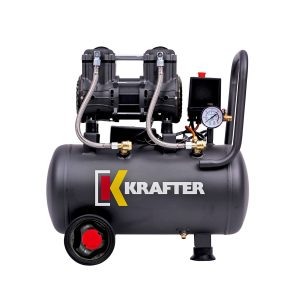 COMPRESOR KRAFTER LIBRE DE ACEITE 24LTS 1,1KW COMPRESOR24L