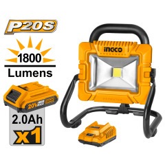 LAMPARA LED 20V - 20W C.BAT. Y CARG. CWLI20258