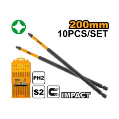 PUNTA LARGA S2 PH2 1/4" X 200mm UNIDAD SDBIM11PH285