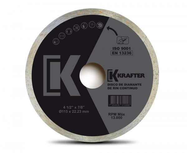 DISCO KRAFTER DIMANTADO CONTINUO 7" DISCO7D