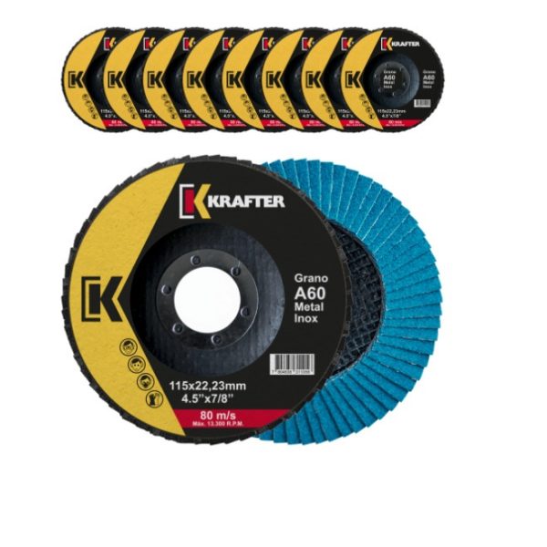 DISCO LÁMINA KRAFTER 4,5" GRANOA60