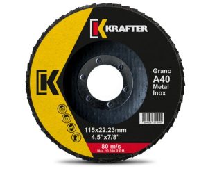 DISCO LÁMINA KRAFTER 4,5" GRANOA40