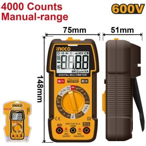 MULTIMETRO DIGITAL INDUST. 4000CTAS 600V DM36002