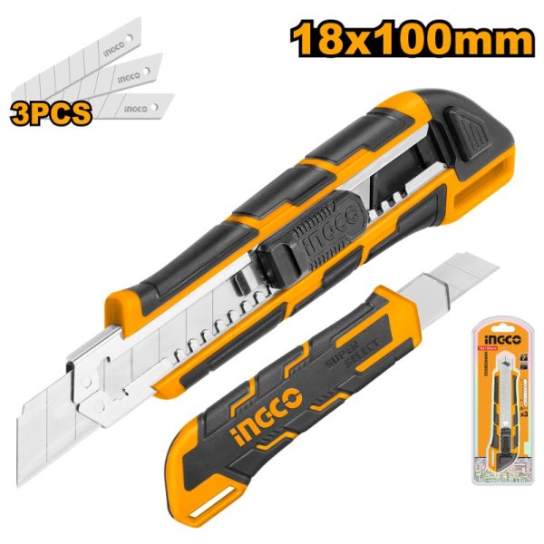 CUCHILLO CARTONERO 18MMX100MM HKNS28035
